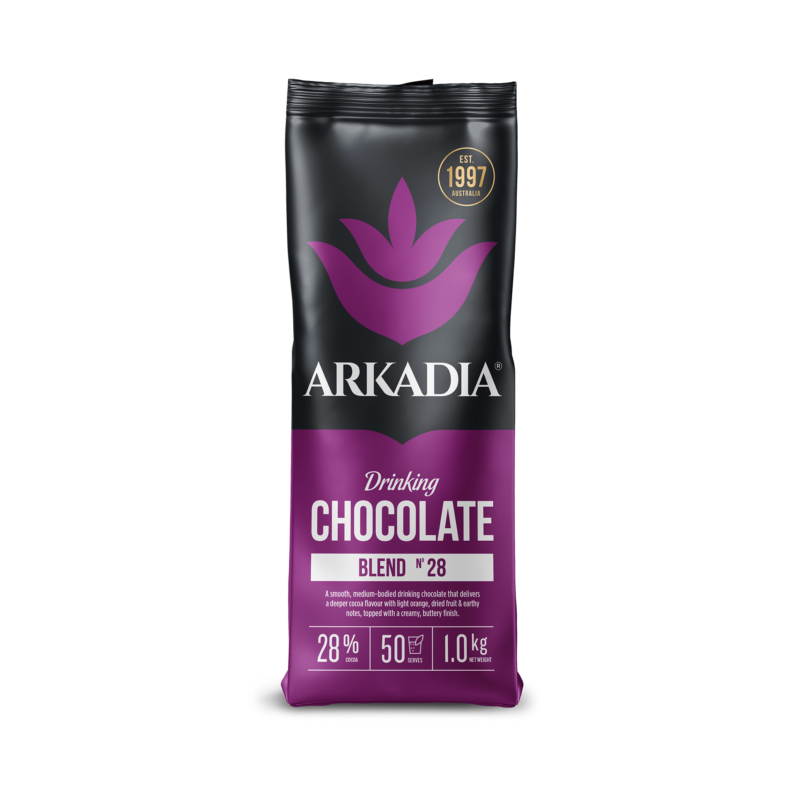 Arkadia 28% Drinking Chocolate 1kg – view 1
