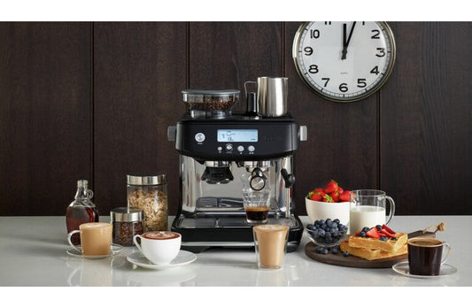 Breville The Barista Pro Espresso Coffee Machine - Black Truffle – view 3